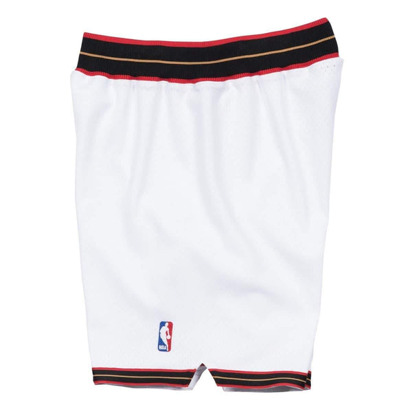 [BA34TS-P76-W-C9S] Mens Mitchell & Ness NBA 1997-98 Authentic Shorts Philadelphia 76ers