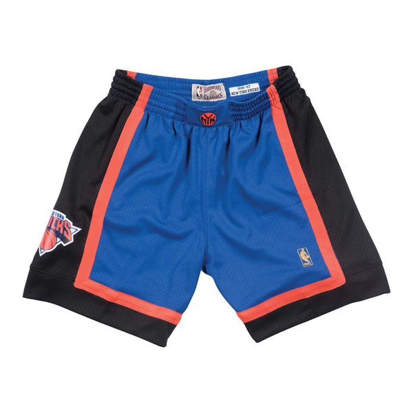 [BA34UU-NYK-B-CAR] Mens Mitchell & Ness NBA 1996-97 New York Knicks Swingman Shorts