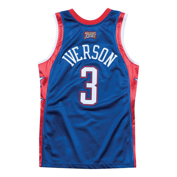 [BA64J4-ASE-B-BZQ] Mens Mitchell & Ness NBA Allen Iverson 2004 All Star East Authentic Jersey