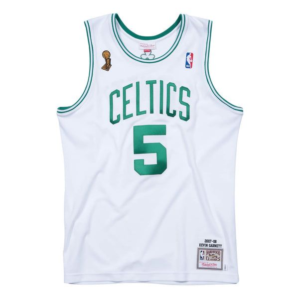 [BA66QL-BCE-W-EOT] Mens Mitchell & Ness NBA Kevin Garnett 2007-08 Boston Celtics Authentic Finals Jersey