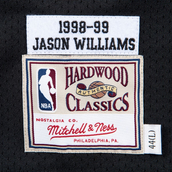 [BA688C-SKI-K-JHS] Mens Mitchell & Ness NBA Authentic Jersey Sacramento Kings Road 1998-99 Jason Williams