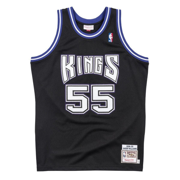 [BA688C-SKI-K-JHS] Mens Mitchell & Ness NBA Authentic Jersey Sacramento Kings Road 1998-99 Jason Williams