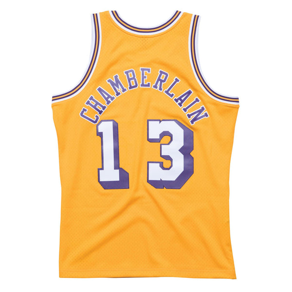 [BA84QO-LAL-D-C6X] Mens Mitchell & Ness NBA Swingman Jersey Lakers Wilt Chamberlain