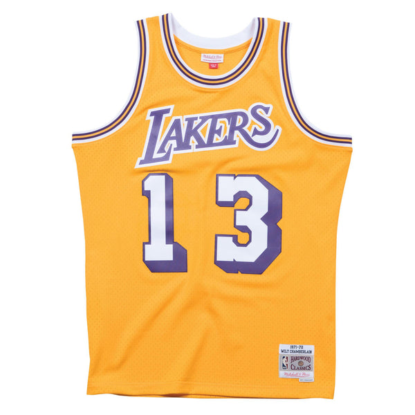 [BA84QO-LAL-D-C6X] Mens Mitchell & Ness NBA Swingman Jersey Lakers Wilt Chamberlain