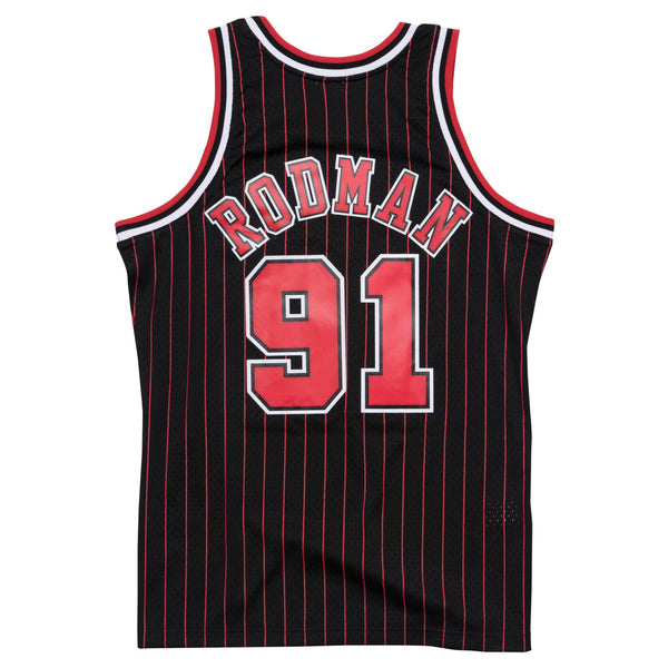 [BA86QQ-CBU-K-EOY] Mens Mitchell & Ness NBA Swingman Jersey Bulls Dennis Rodman