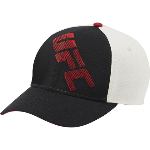 [M757Z] UFC Structured Flex Hat - Black | Cream | Red
