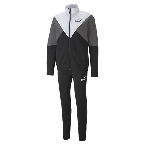 [583599-01] Mens Puma Colorblock Retro Track Suit