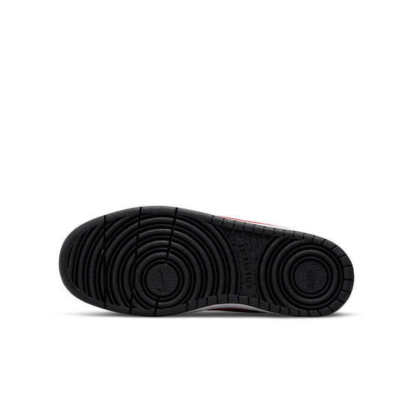 [BQ5448-110] Grade School Nike COURT BOROUGH LOW 2 GS 'WHITE UNIVERSITY RED'