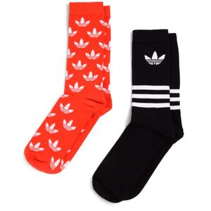 [BQ6063] Originals Trefoil Crew 2-Pack Socks