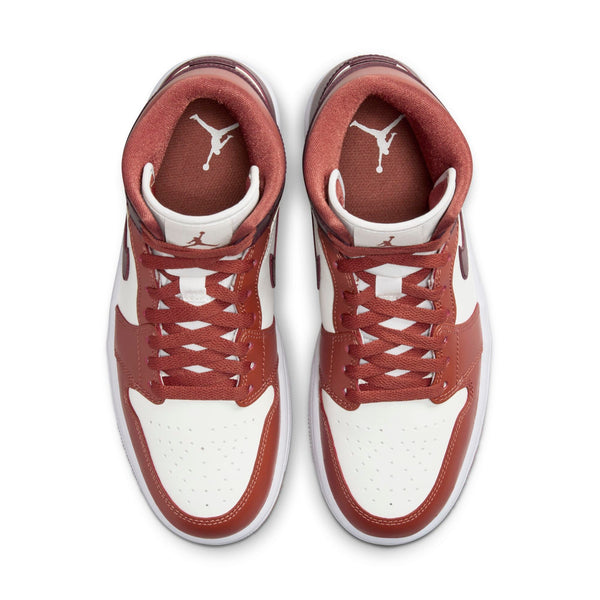 [BQ6472-200] Womens Air Jordan RETRO 1 MID 'DUSTY PEACH (W)'