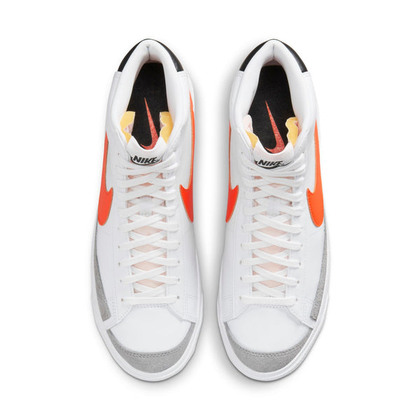 [BQ6806-123] Mens Nike BLAZER MID '77 VINTAGE 'WHITE SAFETY ORANGE'