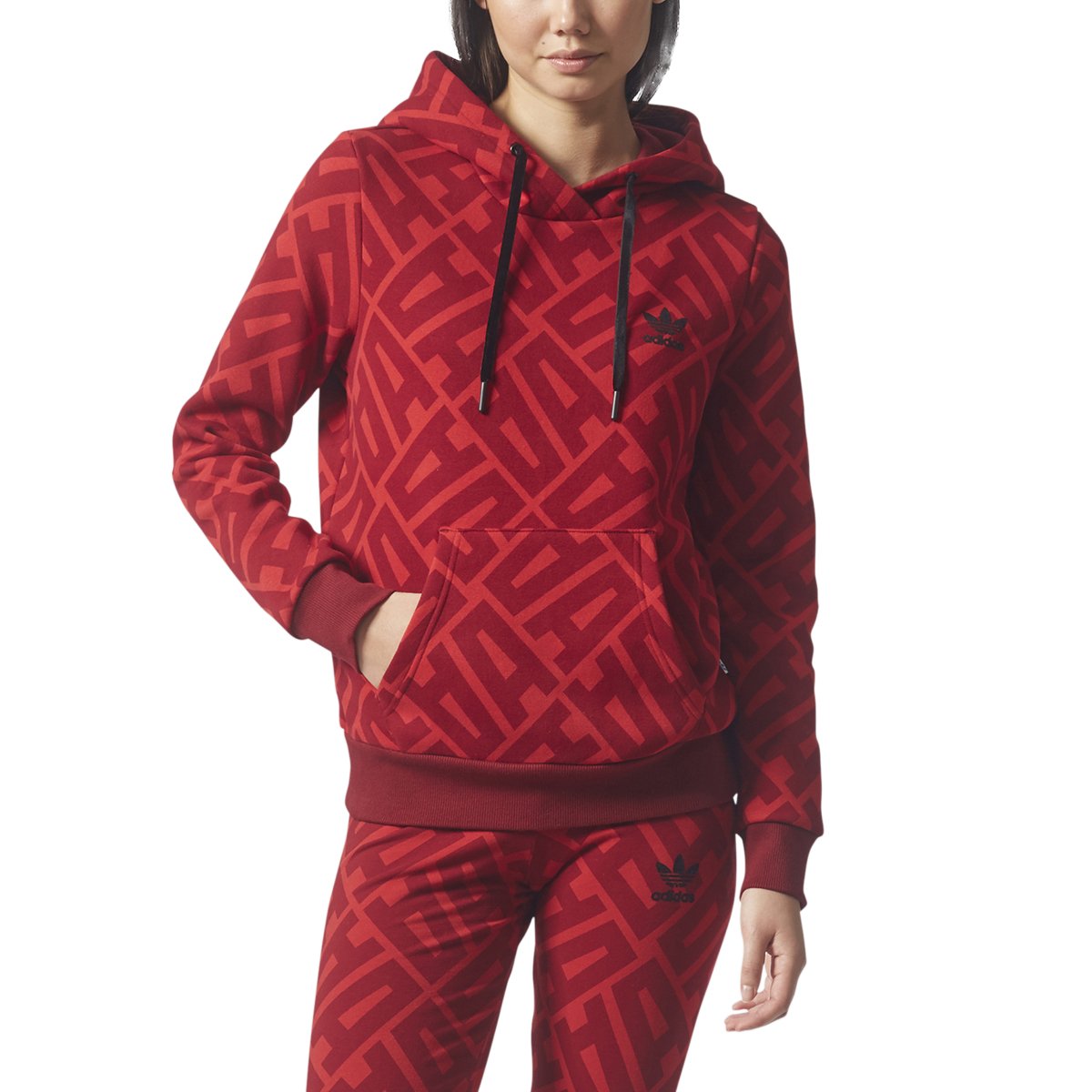 [BQ8015] Womens Trefoil Hoodie