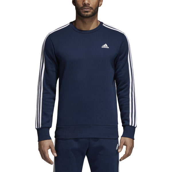 [BQ9644] Essentials 3-Stripes Crew Sweatshirt