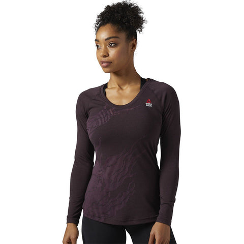 [BQ9850] Womens Reebok RCF Crossfit Burnout Long Sleeve Tee