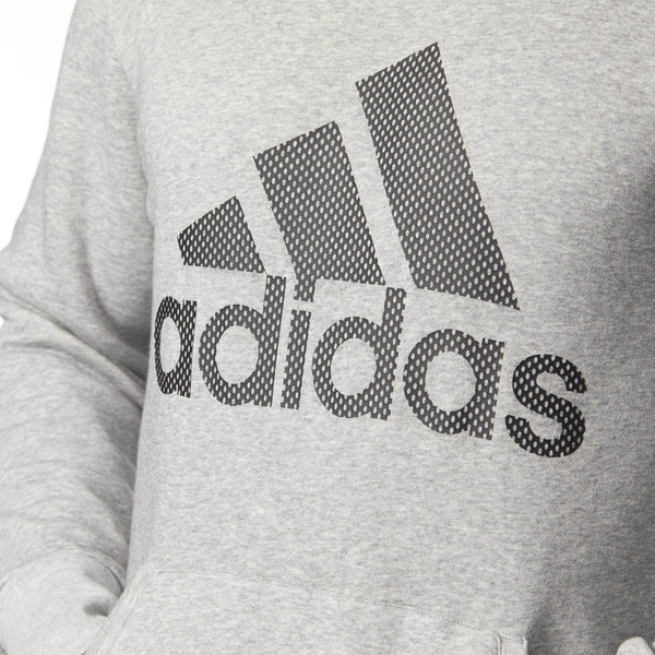 [BR3229] Mens Adidas Essentials Cotton Logo Hoodie
