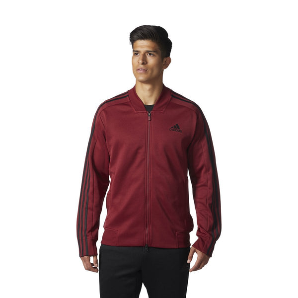 [BR3277] Sport ID Track Bomber Full Zip