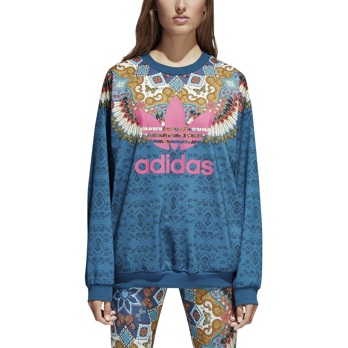 [BR5136] Womens Adidas Originals Borbomix Sweatshirt