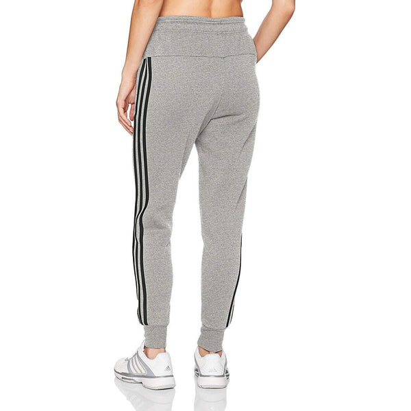 [CD2260] Womens Essential Cotton Fleece 3-Stripe Jogger Pant