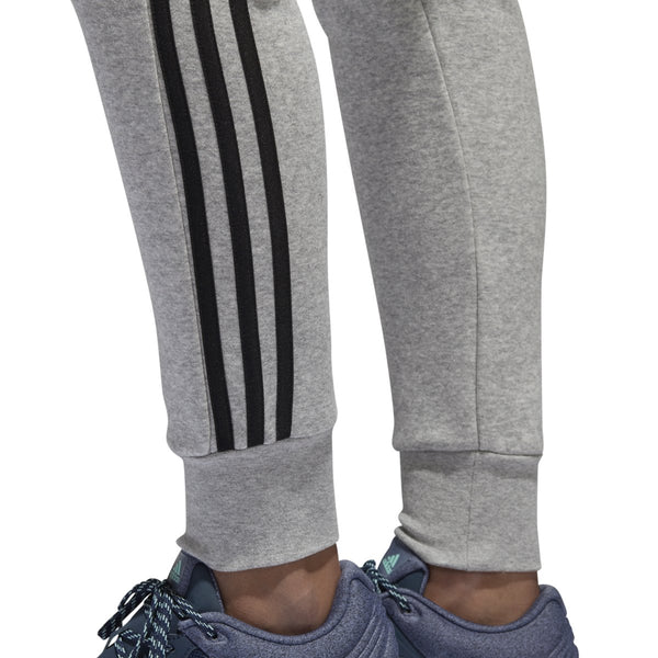 [CD2260] Womens Essential Cotton Fleece 3-Stripe Jogger Pant