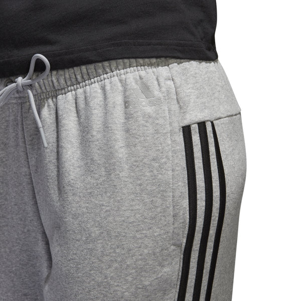 [CD2260] Womens Essential Cotton Fleece 3-Stripe Jogger Pant