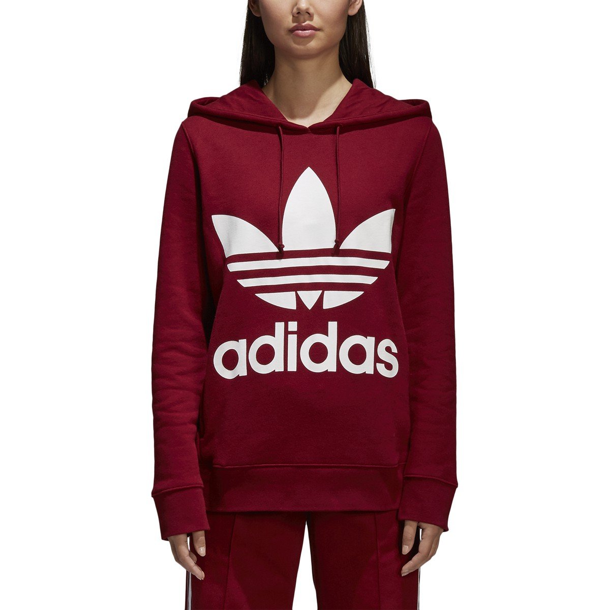 [CE2409] Womens Adidas Originals Trefoil Hoodie
