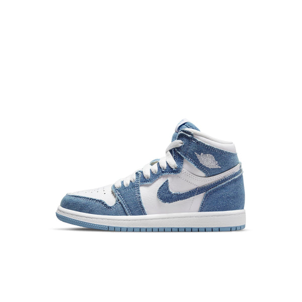 [CU0449-104] Preschool Air Jordan Retro 1 High OG 'Denim' (PS)