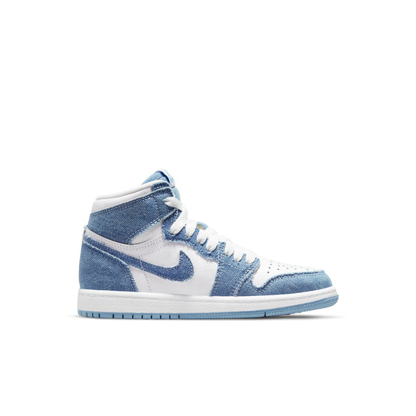 [CU0449-104] Preschool Air Jordan Retro 1 High OG 'Denim' (PS)