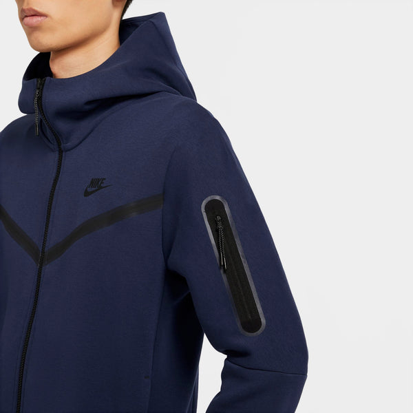 [CU4489-410] Mens Nike Sportswear Tech Fleece Full Zip Hoodie