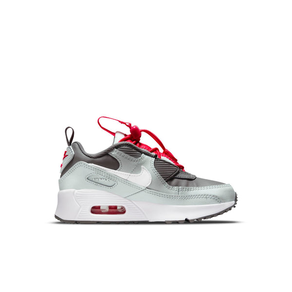 [CV0064-003] Preschool Nike AIR MAX 90 TOGGLE PS 'FLAT PEWTER WHITE'