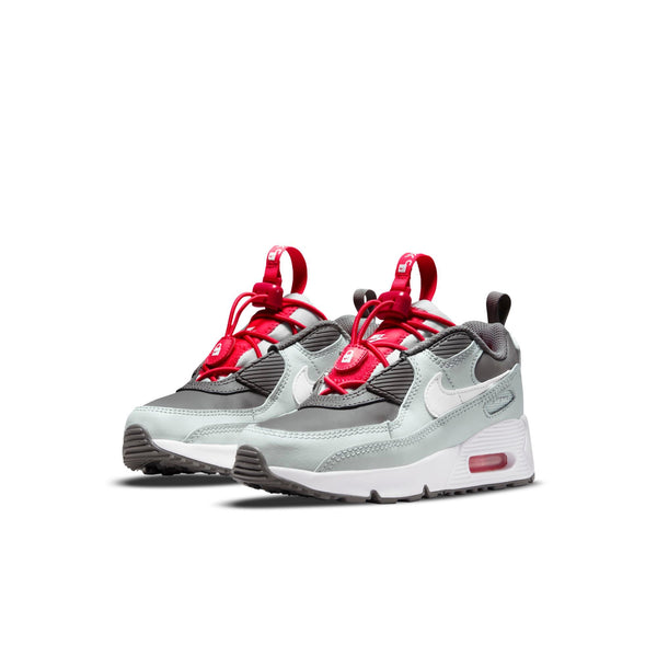 [CV0064-003] Preschool Nike AIR MAX 90 TOGGLE PS 'FLAT PEWTER WHITE'