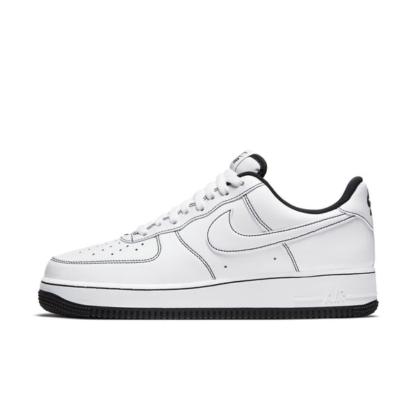 [CV1724-104] Mens Nike AIR FORCE 1 LOW '07 'WHITE BLACK'