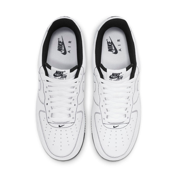 [CV1724-104] Mens Nike AIR FORCE 1 LOW '07 'WHITE BLACK'