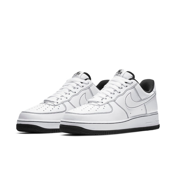 [CV1724-104] Mens Nike AIR FORCE 1 LOW '07 'WHITE BLACK'
