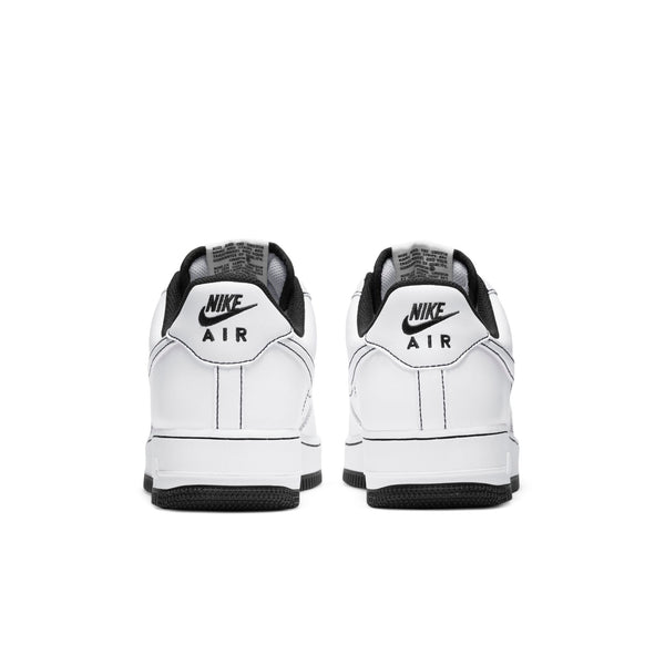 [CV1724-104] Mens Nike AIR FORCE 1 LOW '07 'WHITE BLACK'