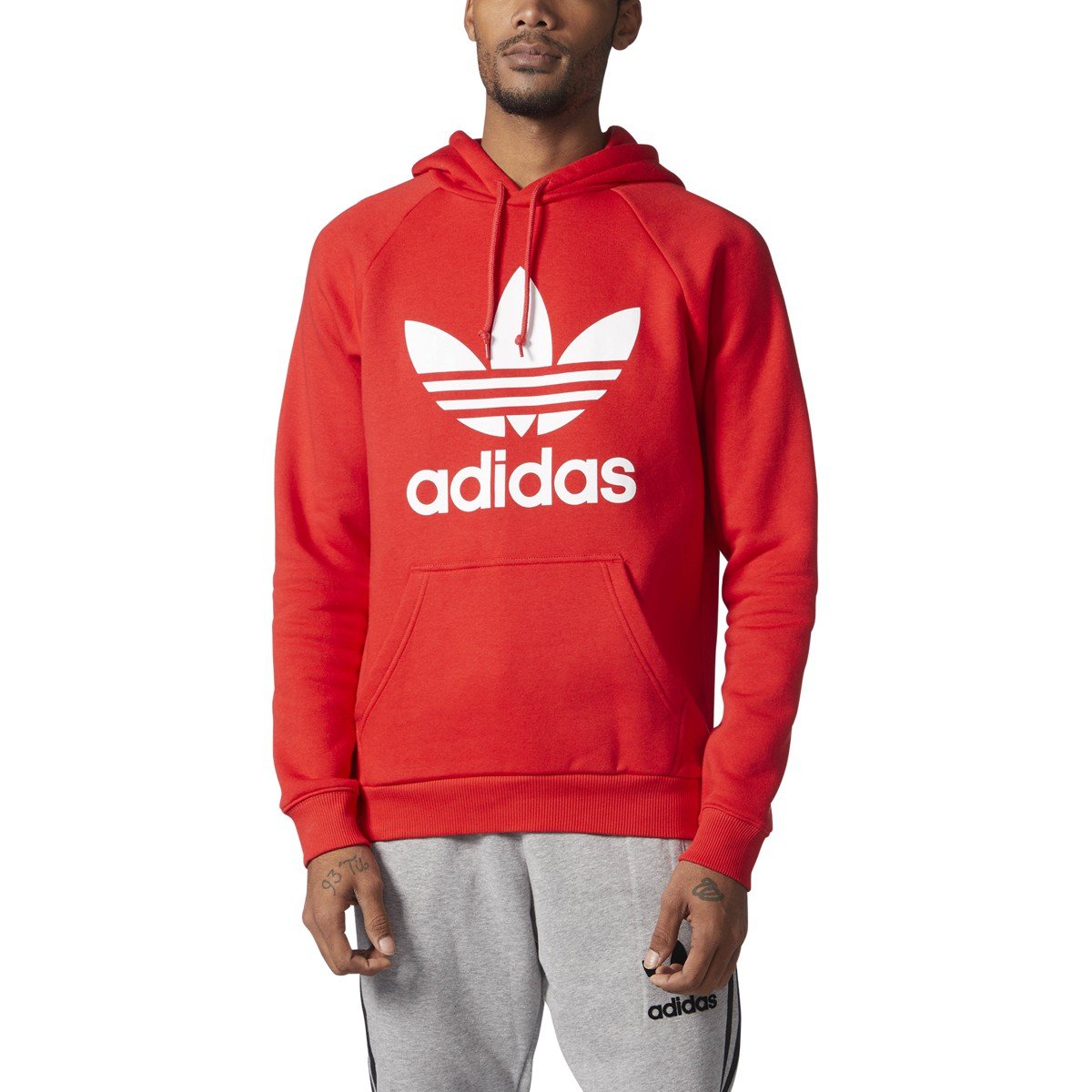 [CV9550] Mens Adidas Originals Trefoil Hoody