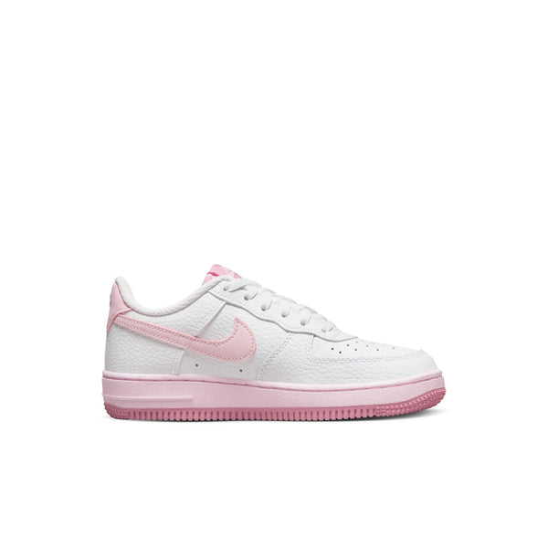 [CZ1685-107] Preschool Nike AIR FORCE 1 'WHITE ELEMENTAL PINK PS'