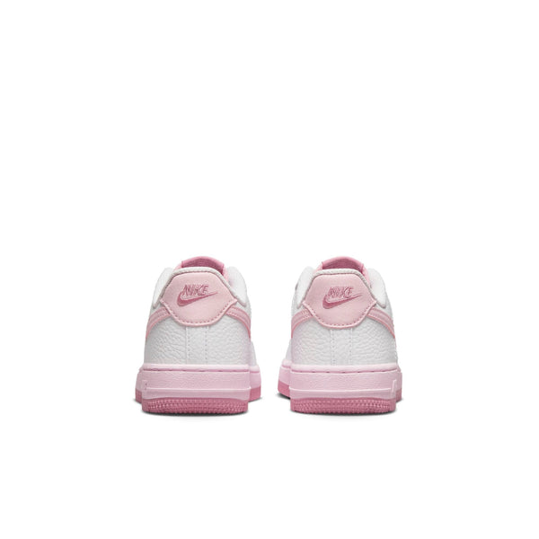 [CZ1685-107] Preschool Nike AIR FORCE 1 'WHITE ELEMENTAL PINK PS'