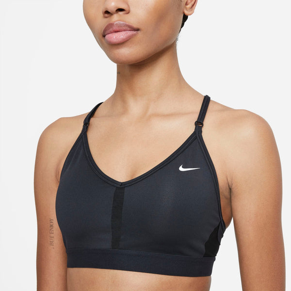 [CZ4456-010] Womens Nike LIGHT-SUPPORT PADDED V-NECK SPORTS BRA