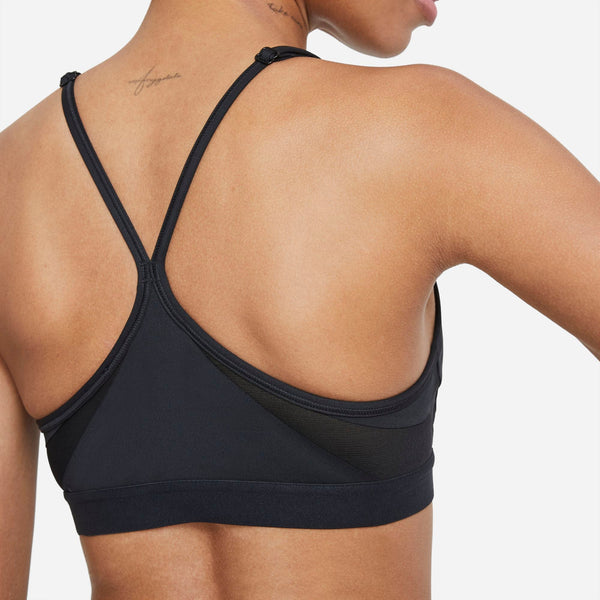 [CZ4456-010] Womens Nike LIGHT-SUPPORT PADDED V-NECK SPORTS BRA