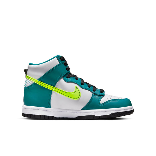 [DB2179-109] Grade School Nike DUNK HIGH 'BRIGHT SPRUCE VOLT' (GS)