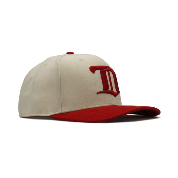 Mens 47 Brand Detroit Tigers MVP DP Snapback - White/Red
