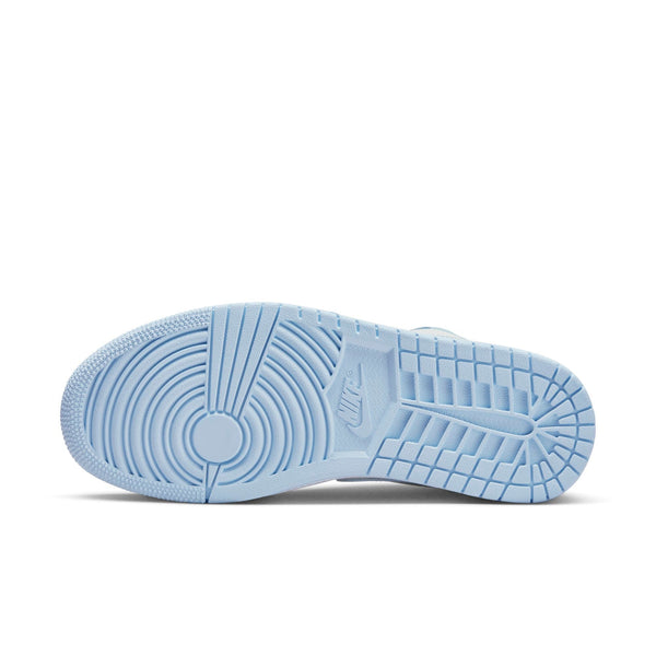 [DC0774-141] Womens Nike Retro 1 Low 'White Ice Blue'