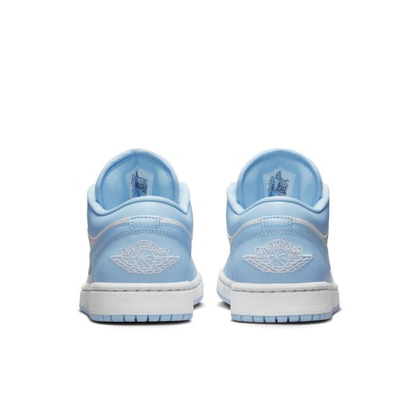 [DC0774-141] Womens Nike Retro 1 Low 'White Ice Blue'