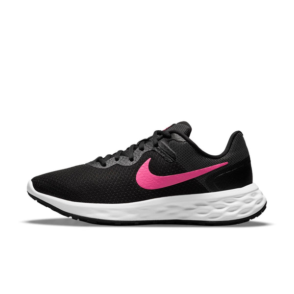 [DC3729-002] Womens Nike REVOLUTION 6 NEXT NATURE ‘BLACK HYPER PINK’