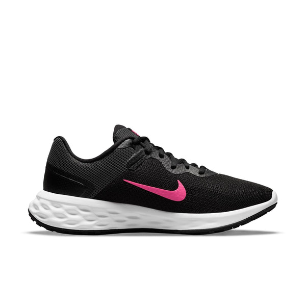 [DC3729-002] Womens Nike REVOLUTION 6 NEXT NATURE ‘BLACK HYPER PINK’