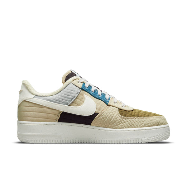 [DC8744-301] Mens Nike AIR FORCE 1 LOW '07 LX 'TOASTY BROWN KELP SAIL RATTAN CAVE PURPLE'