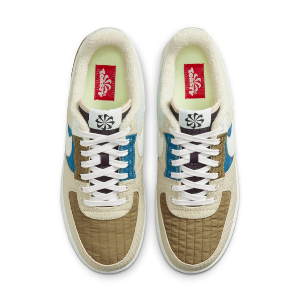 [DC8744-301] Mens Nike AIR FORCE 1 LOW '07 LX 'TOASTY BROWN KELP SAIL RATTAN CAVE PURPLE'