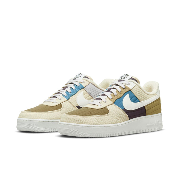 [DC8744-301] Mens Nike AIR FORCE 1 LOW '07 LX 'TOASTY BROWN KELP SAIL RATTAN CAVE PURPLE'