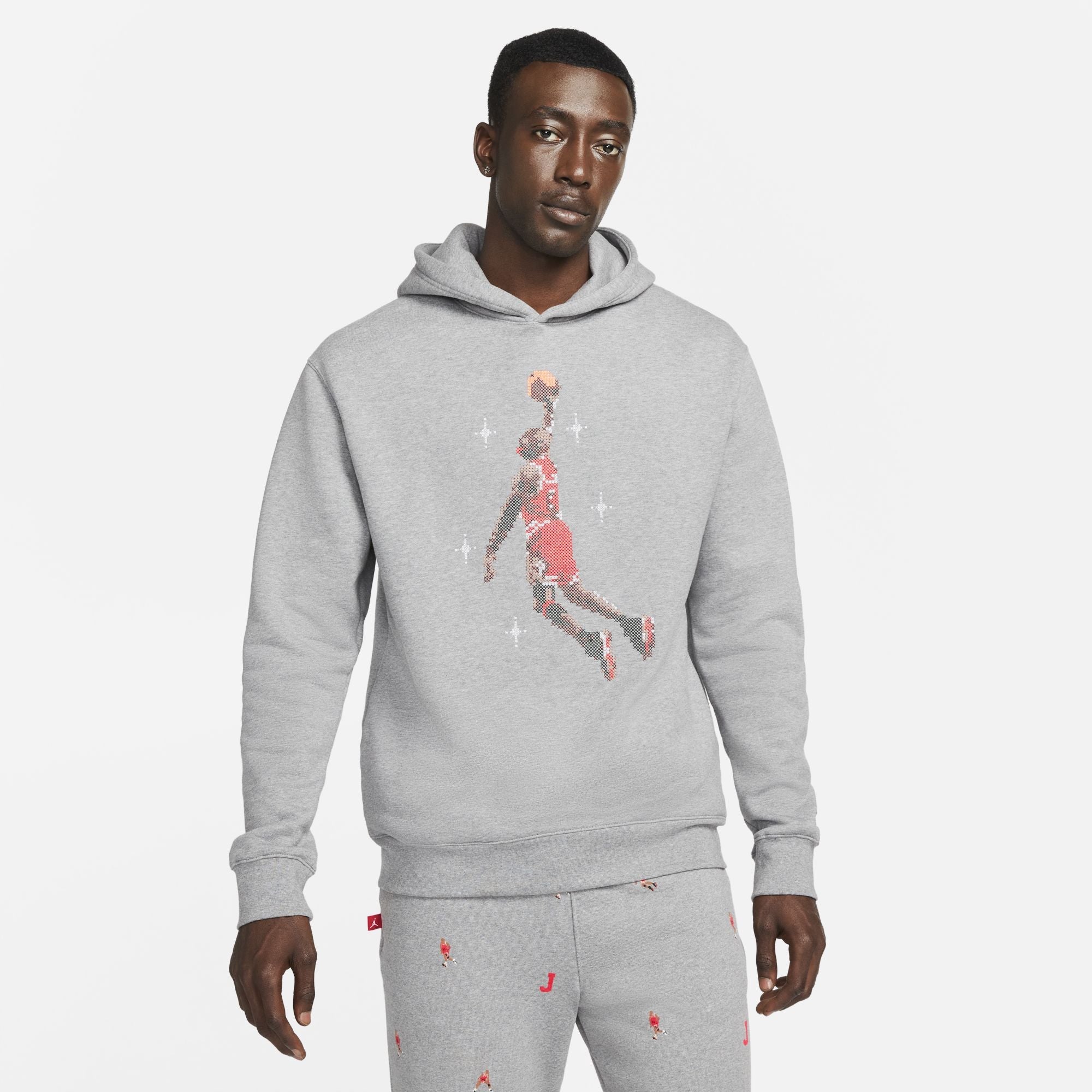 [DC9713-091] Mens Air Jordan Essentials Graphic Fleece Hoodie