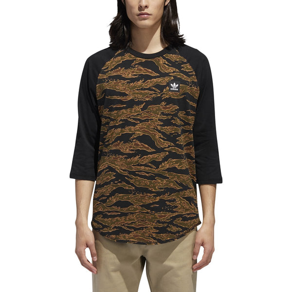 [DH3910] Camouflage Raglan Tee